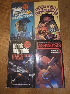 Mack Reynoldsbook Lot X4 1st Edition - Lagrangists, Perchance To Dream, Ye Breed